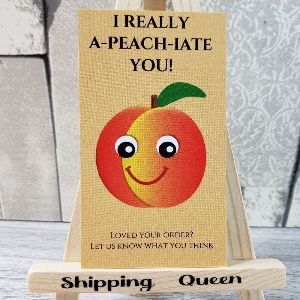 8/$20  Poshmark Thank You Cards Shipping Feedback